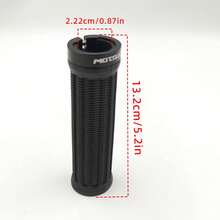 MOTSUV Bicycle Handlebar Grips, Non-Slip Rubber Lock-On Bicycle Grips, Suitable For Mountain Bikes (MTB) - Multicolor - View 4