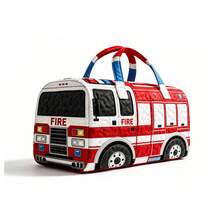創意汽車系列印花旅行包過夜包，適合旅行、健身、過夜使用，禮品風格，2D平面印花與刺繡，非刺繡工藝 - 均碼 - 查看 9