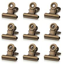 3pcs/8pcs/20pcs/30pcs/40pcs/50pcs Antique Copper Photo Clips, Vintage Copper Clips, Vintage Folder Clips, Ticket Clips, Sealing Clips, Photo Clips, Ticket Clips, Stationery Clips, Folder Clips, Exam Paper Clips, Sealing Clips - Clip - View 5