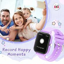 Children's Smart Watch: Supports Wireless Calling, Pedometer, Music Control, Remote Camera, Alarm Clock And More. Compatible With Android/IOS Phones, Equipped With 260mAh Battery. - Multicolor - View 6