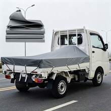 ZMZZZX Light Truck Bed Cover/Sheet, Waterproof, Made Of Polyester Canvas/PVC Canvas, 580g/M², Waterproof, Sun Protection. - Multicolor - View 15