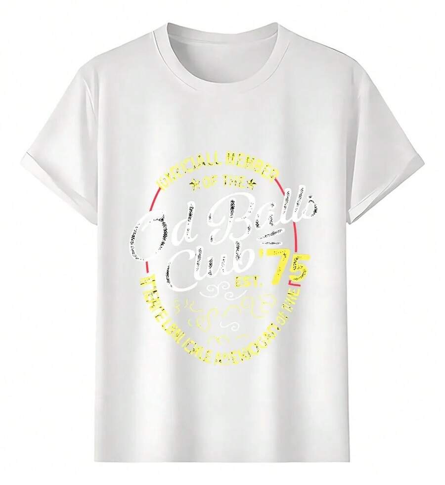 T-Shirts Official Member Of The Old Balls Club 75 - 白色 - 查看 1