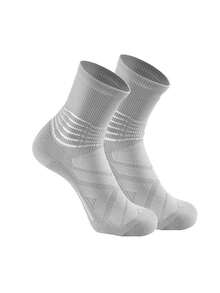 1/2/4/6雙男士專業運動襪，透氣吸濕，中筒厚底防滑耐穿籃球襪，情侶襪 - 彩色 - 查看 9