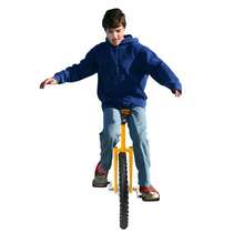 Futchoy Adjustable Exercise Unicycle 17.72in Outdoor Unicycle Yellow One Wheel Bike - Yellow - View 1