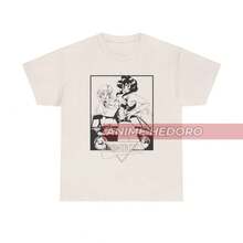 Camiseta Unisex de Anime Gunsmith Cats Rally Vincent, Camiseta Retro Manga Waifu - Negro - Ver 6