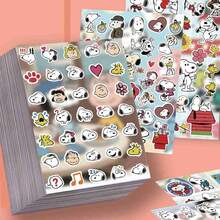 1 Set/8pcs 2026 Popular Snoopy Blue Stickers, Suitable For Anime Lovers And Sticker Collectors (Unisex), Applicable For Phone Cases, Decorative Notebooks, Anime Conventions, Birthday Parties, Back To School, Holiday Gifts And Prizes, Random Styles - Multicolor - View 3