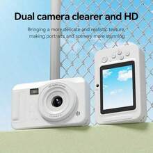 1080P Digital Camera, Retro Style Entry-Level Mini CCD Camera, High Definition High Pixel Portable, Suitable For Students And Travelers - Multicolor - View 2