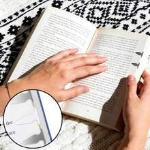 ブックマーカー 50個入 薄型 ステンレス製 栞 しおり 紙のインデックス ページキーパー ブックダーツ 金属製 読書用 文房具 錆びにくい ブックマーククリップ しおりおしゃれ 金属製の矢印デザインを備えた読書補助ツール 子供 教師 読書愛好家クリップ　文房具 - 写真のように - チェックする 4