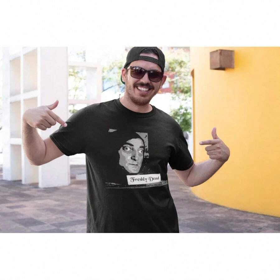 Freshly Dead Igor T-Shirt TH529 Gift For Dad - 黑色 - 查看 1