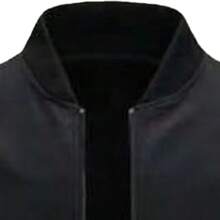 Men's Outdoor Sports Set, Comfortable Versatile Long Sleeve & Long Pants 2 Pieces Outfit Black - Black - View 4