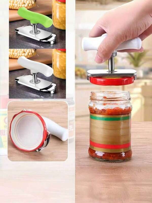 Multifunctional Can Opener, Household Can Opener, Universal Lid Opener, Labor-Saving Twist Opener, Kitchen Jar Twist Opener, Rotating Adjustable Powerful Can Opener Tool, Beer Bottle Opener, Universal Twist Opener Gadget, Non-Slip Multifunctional Labor-Saving Lid Opener, Bottle Opener, Twist Cap Opener, Kitchen Small Tool