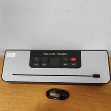 Electric Vacuum Sealer, Kitchen Food Sealer, Built-In Cutter, Dry & Wet Food Vacuum Packaging Machine - Multicolor - View 12