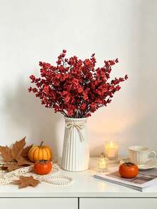 1PC Artificial Starry Sky For Home Party Decoration, Wedding Decoration, Dining Table Center Decoration, Living Room Decoration, Autumn Decoration, Valentine's Day, Halloween, Birthday Gifts, Graduation Ceremonies And Other Occasions. - Burgundy - View 5