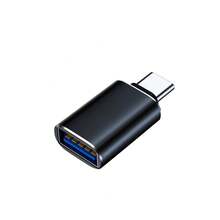 1/2/3入 Type-C OTG 轉接頭 USB 轉 Type-C 手機平板電腦 C 口轉接器 U 盤車載轉換器 USB 儲存卡隨身碟 U 盤滑鼠鍵盤集線器 手機電腦通用 相容 iPhone 17/16/15 及其他系列 即插即用轉換器 - 黑色 - 查看 10