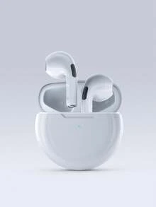 真無線耳機 - 相容 Apple 與 Android，內建麥克風，防汗，電池續航力可達 24 小時 - 白色，耳機 > 無線耳機，Airbud's，耳機，耳罩式耳機 - 彩色 - 查看 1