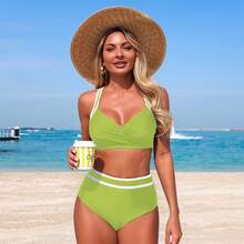 Wholesale Women's Two-Piece Bikini Sets - X262005藍色 - 查看 8