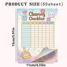 1pc Undated Aesthetic Daily Planner Notebook, Portable Carry-On Storage Study Notebook, Cute Clean Theme Task List Schedule Book, Back To School Office Work Memo Pad - A Book - View 5