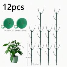 Monstera Moss Pole With Ties, Stackable Support Pole To Increase Height For Different Growth Stages, Special Design, Secure And Easy To Use, For Plants - Multicolor - View 10
