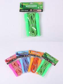 1pc Thickened Gourd Handle Cotton Rope, Suitable For Fitness Weight Loss Jump Rope, Used For Youth Men And Women Exercise, Convenient To Carry, Durable And Sturdy - Multicolor - View 6