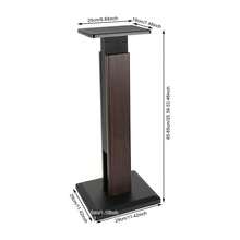 Pair Of Speaker Stands, Bookshelf Speaker Stands, Speaker Stands For Surround Sound - 均碼 - 查看 2