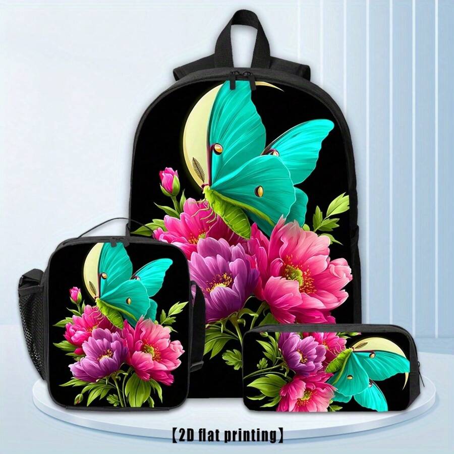 (Hombres y Mujeres) Con correas de hombro ajustables, mochila casual, bolso de un solo hombro, set tres en uno, adecuado para deportes al aire libre, viajes, camping, senderismo, montañismo, ciclismo y como mochila de trabajo. - Talla única para todos - Ver 1