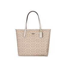 Coach City Series Vintage Lady's Shoulder Bag CV976IMXDM - 沙黃色配白色CV976IMXDM - 查看 12