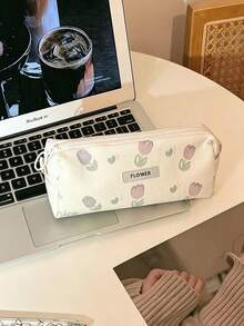 Cute Swiss Roll Pencil Case, Large Capacity Portable Storage Bag, Suitable For Commuting And Outings, Ideal For Back To School Season, School And Office, Perfect Back To School Gift For Classmates, Friends And Besties,Back To School - Multicolor - View 10