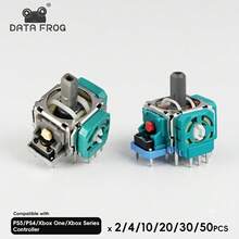 DATA FROG Replacement 3D Analog Joystick Module, Suitable For P4/P5/NS Pro/XB One/XB Series Controller Repair Parts - View 1