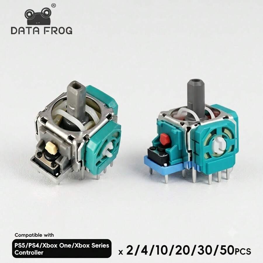 DATA FROG Replacement 3D Analog Joystick Module, Suitable For P4/P5/NS Pro/XB One/XB Series Controller Repair Parts - View 1
