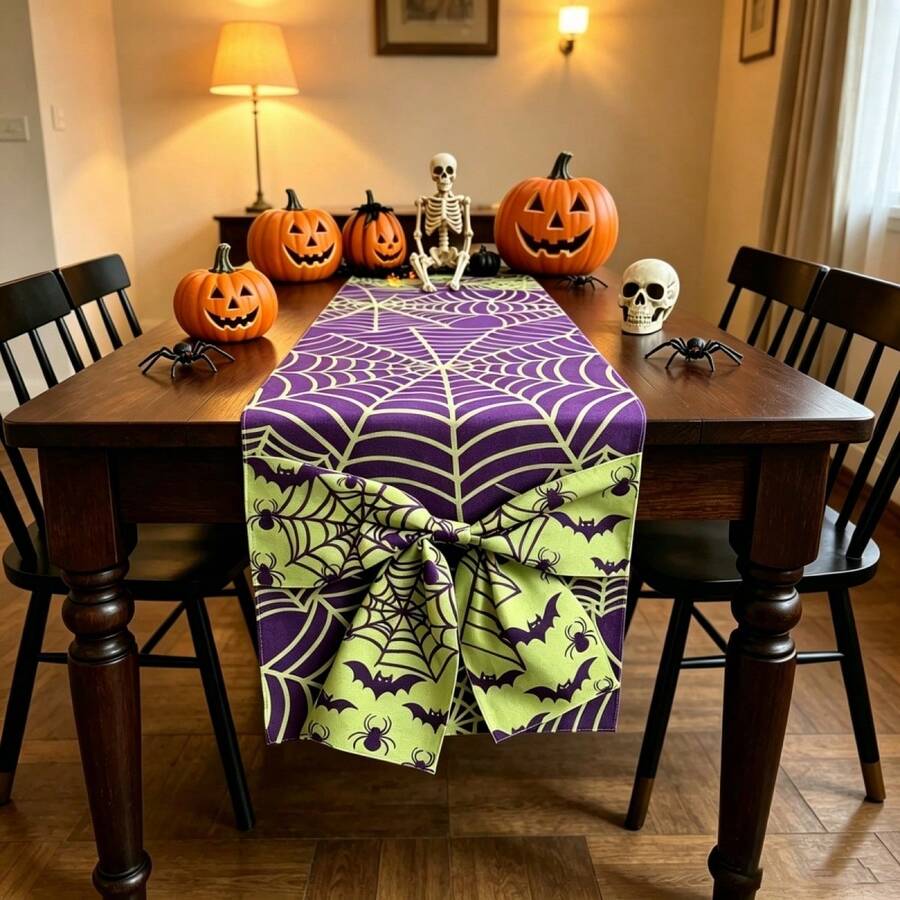 Kitchen Table Runners - Purple - View 1