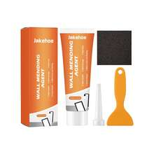 Jakehoe 100g/3.5oz Wall Mending Agent Kit, Sag-Free Thick Wall Repair Paste With Scraper Sandpaper Nozzle, Quick Fix For Nail Holes Cracks Graffiti Peeling Latex Walls, Indoor Home Renovation - Wall Repair Paste 1 - View 14