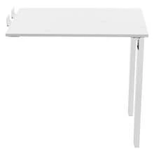 Klapptisch 1 Stück 75x40cm Robuste Wand montiert platzsparend E0 Grade Solid Plyboard Modern Weiß Rechteck Dickes Panel Leicht zu reinigen Multi Use Schreibtisch für Essen Studie Arbeit Haus Kleines Zimmer - Standard - Übersicht 11