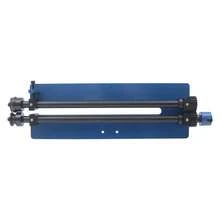 Rundbiegemaschine Sickenmaschine 460mm Manuell Bördelmaschine mit 6 Würfelsätze - Blau - Übersicht 9