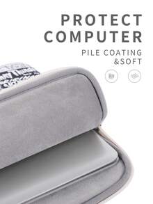 canvas artisan Sim Shockproof Notebook Bag Printing Laptop Sleeve Universal Polyester Laptop Bag - View 7