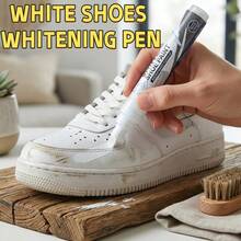 White Shoe Whitening & Blackening Pen; Shoe Upper & Edge Repair & Refurbishment; Scratch Coverage. - Solid State - View 6