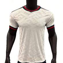 ventiladoresasssa288Camiseta de la Copa  2026 de EE.UU.-Canadá-México, versión para jugadores de la selección nacional, camiseta de México, amigable para los aficionados, unisex, de manga co - Blanco - Ver 4
