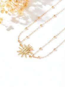 1pc Vintage Fashion Personalized Design Metal Distressed Chain Butterfly Tassel Waist Chain Suitable For Women To Wear On Any Occasion - Gold - View 4