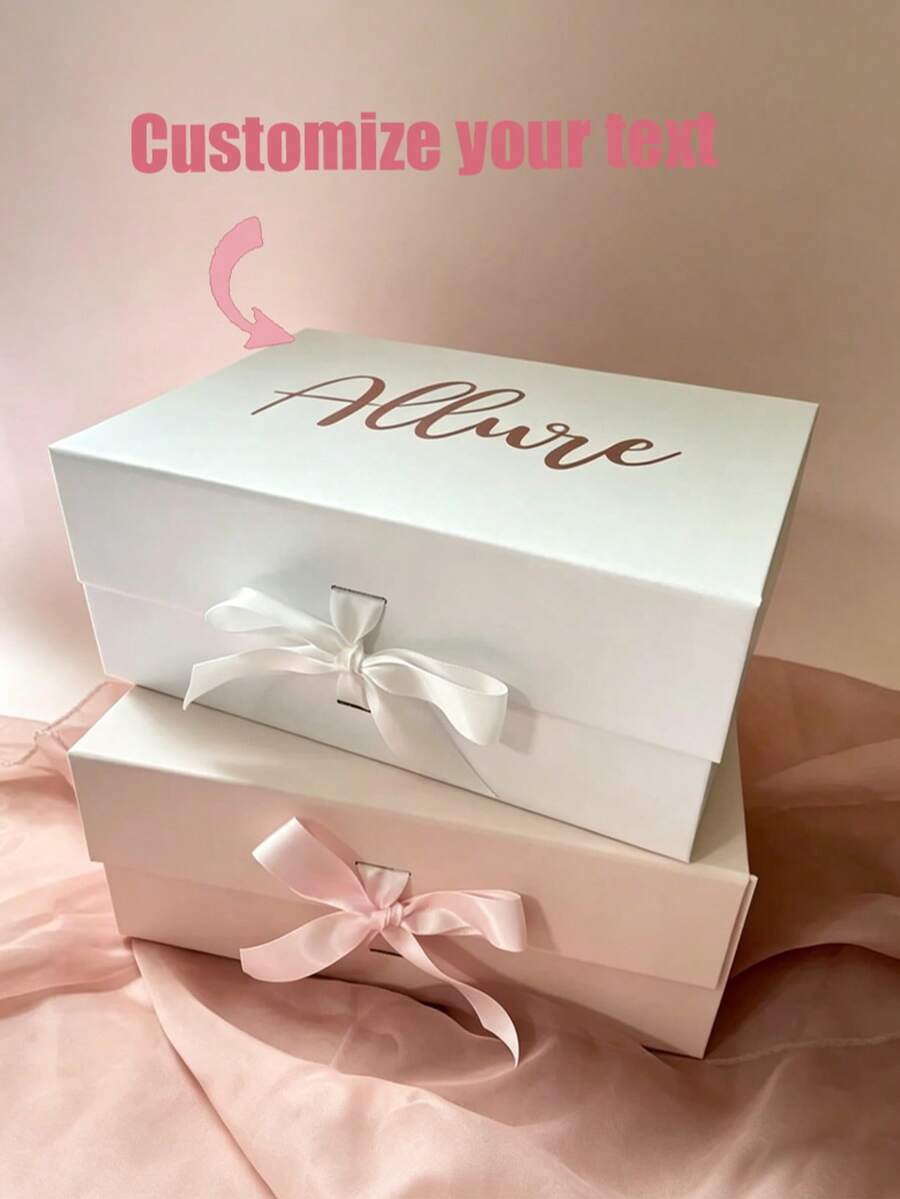 Bridesmaid Gift Box/Groomsman Gift Box, Personalized Wedding Gift Box, Customized Proposal Gift Box, Bride Gift Box, Will You Be My, High-End Gift Box, Engagement Gift Box, Used For Gifts, Thank You Groom Gift Box, Wedding Gift Box, Bridesmaid Gift Box - Multicolor - View 1