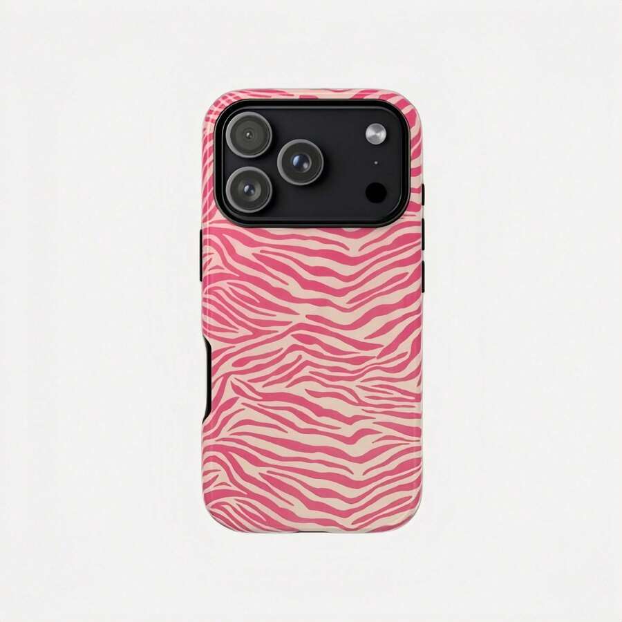 Zebra Fur Phone Case, Compatible With IPhone17 IPhone16 15 14 IPhone13 12 11 Pro Max - 白色3 - 查看 1