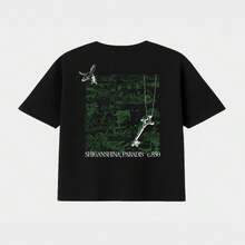 Women T-Shirts - Black - View 2