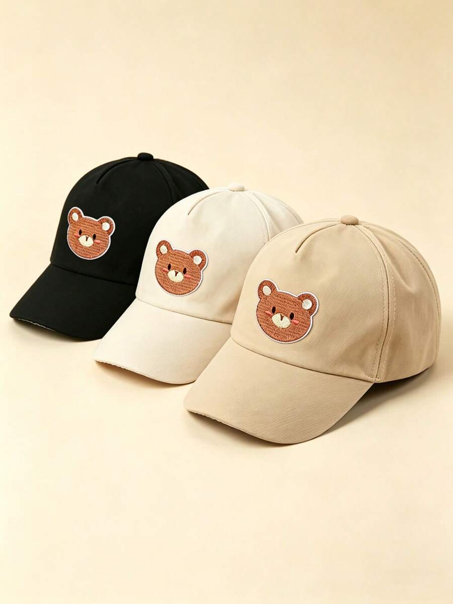 1/3pcs Newborn Baby "Dinosaur" Baseball Cap, Toddler Boy Girl Sun Hat, Suitable For Outdoor, Daily Wear, UV Protection