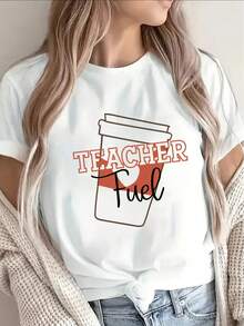 Ideal para ocasiones informales, la camiseta de manga corta de estilo sencillo es adecuada para actividades al aire libre, proporcionando una experiencia de uso cómoda y transpirable, y es m - Negro - Ver 7