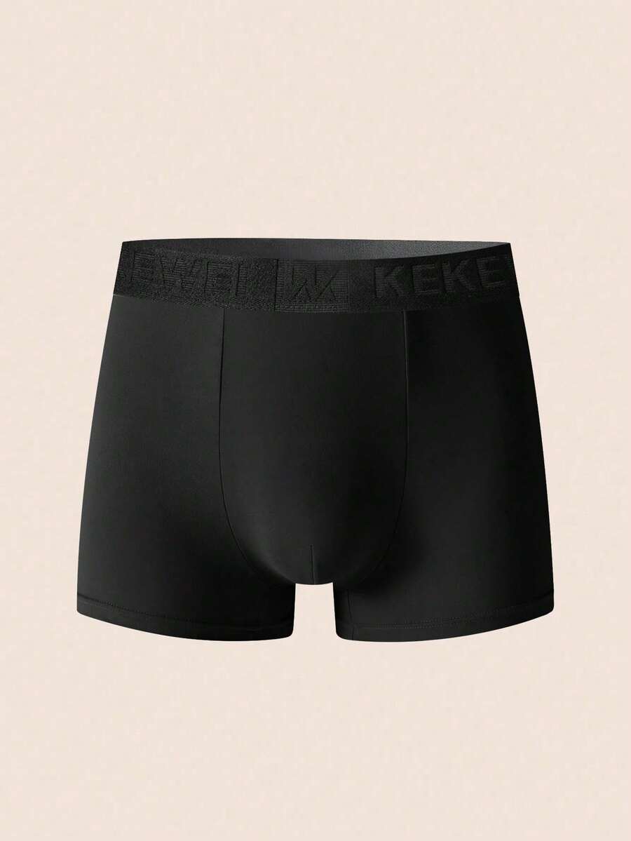 Set Of 7 Simple And Comfortable Boxer Briefs For Men - Blue - View 1