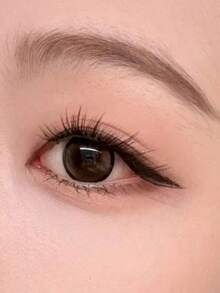1pc Eyelash Book Thin Strip False Eyelashes, Soft Invisible Beginner Single Cluster Eye-Enlarging - View 5