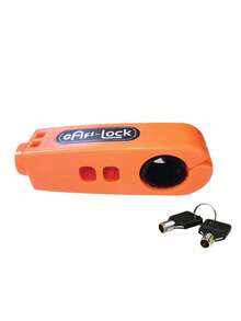 Universal Anti-Theft Throttle And Handlebar Lock, Bicycle Lock, Bicycle Accessories, Suitable For Motorcycles, Bicycles, Electric Bicycles And Scooters - Lightweight Waterproof Plastic Grip Lock/Anti-Theft Clamp, Portable Handlebar/Bar Security Device, Can Fix Throttle Twist And Steering; One-Hand Quick Installation, Key Or Password Option; Suitable For Commuters, Delivery Riders, Students, Off-Road Riders, Garages, Parking Lots, Travel, Camping And Outdoor Storage - Multicolor - View 13