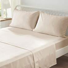 Zzlpp - 7 Piece Complete Duvet Set, Cream Tufted Bed In A Bag With Duvet And Sheets, All Season Boho Bedding Set With 1 Duvet, 2 Decorative Pillowcases, 2 - 01-米色 - 查看 8