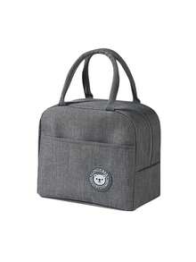 Unisex Portable Lunch Tote Bag, Insulated Waterproof Cold-Keeping Lunch Bag, Thickened Cute Lunch Fruit Bag For Students And Adults, Essential Accessory For Work, Picnic, Back To School And Travel - Multicolor - View 9