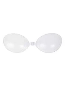 Silicone Sticky Bra Drawstring Push Up Invisible Strapless Bras For Bikini Beach Vacation Pool Party ,Sticky Bra,Summer,Bra - Clear - View 4
