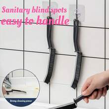 5 pièces Brosses de nettoyage de fentes fines, nettoyage en profondeur des crevasses étroites et des coins morts, convient pour les fentes de salle de bain, les bords d'évier, les rainures de cadres de fenêtre, les fentes de carrelage, les coins de robinet, outil de nettoyage de fentes multifonctionnel pour la maison - A - Voir 8
