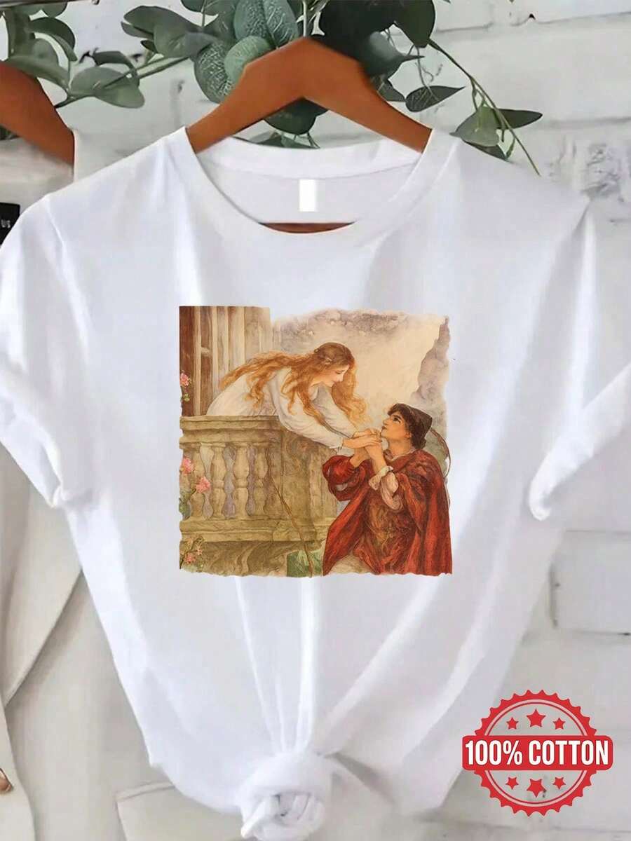 Women T-Shirts - 白色 - 查看 1
